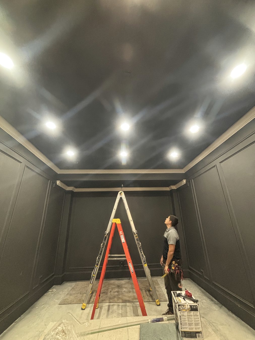 Ceiling audio installation completed by G1 Gunther