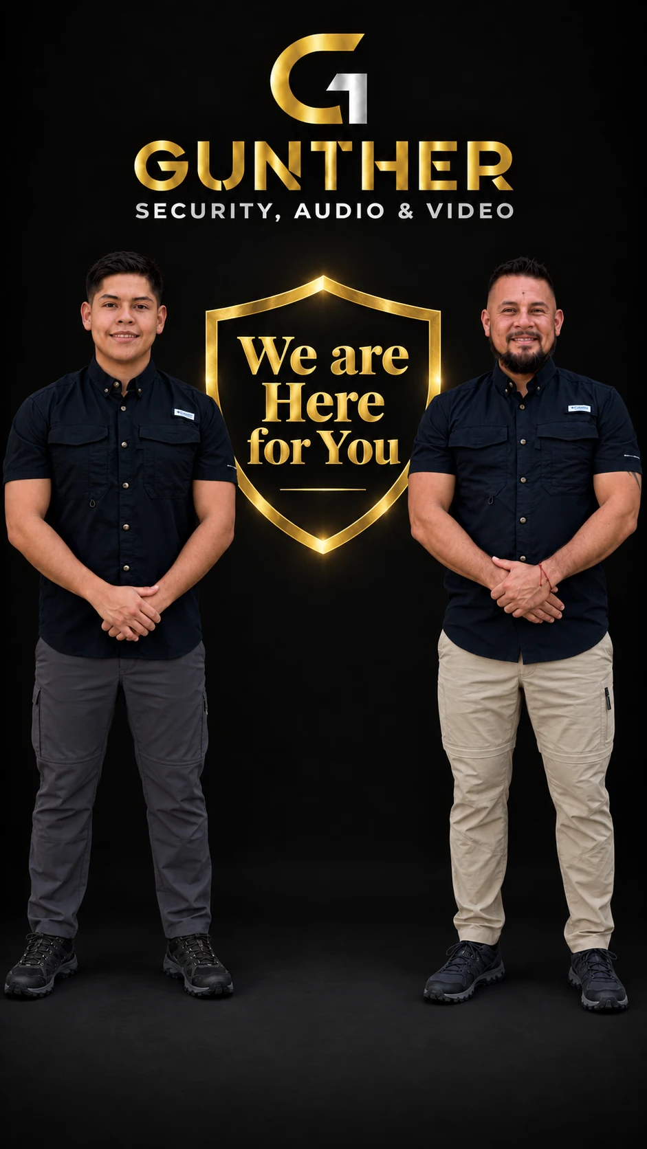 Gunther Arevalo and Leonardo Arevalo from the G1 Gunther team